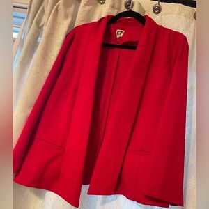 Anne Klein Red Blazer